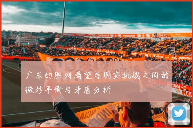 广东的胜利渴望与现实挑战之间的微妙平衡与矛盾分析